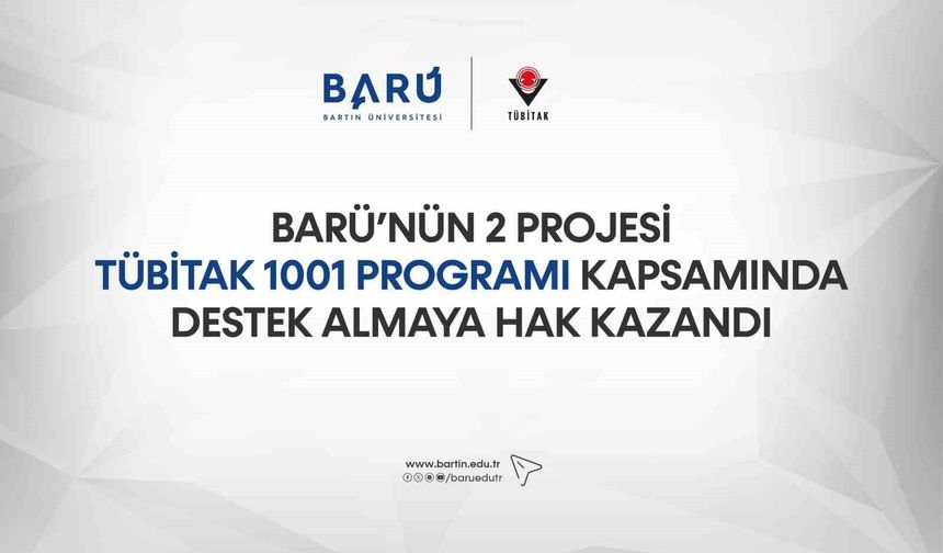 BARÜ'nün 2 projesine destek