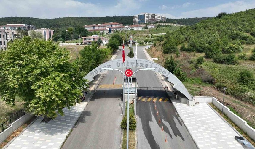 Düzce Üniversitesi Yüzde 100 doluluk oranına ulaştı