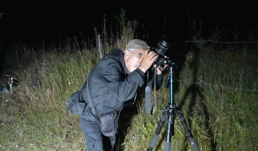 Gökyüzü meraklıları Perseid meteor yağmurunu izledi