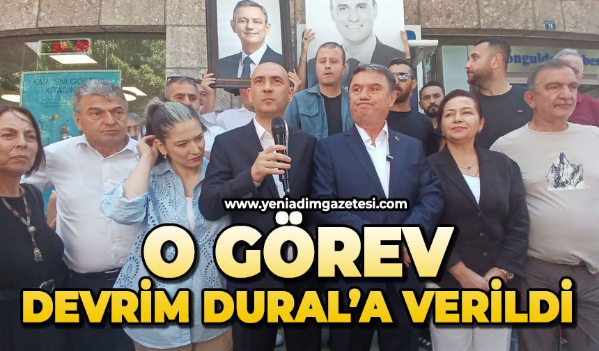 O görev Devrim Dural'a verildi