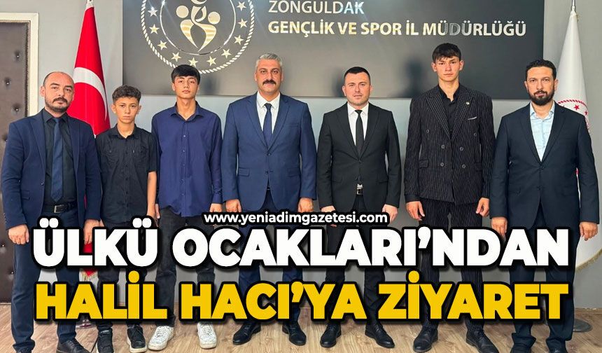 Ülkü Ocakları'ndan Halil Hacı'ya ziyaret