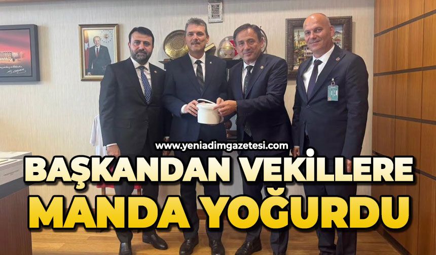 Başkandan vekillere manda yoğurdu