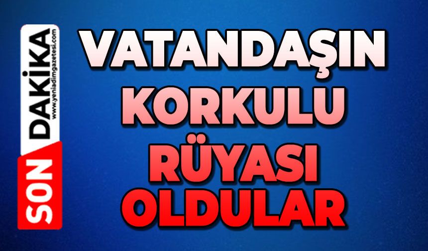 Vatandaşın korkulu rüyası oldular