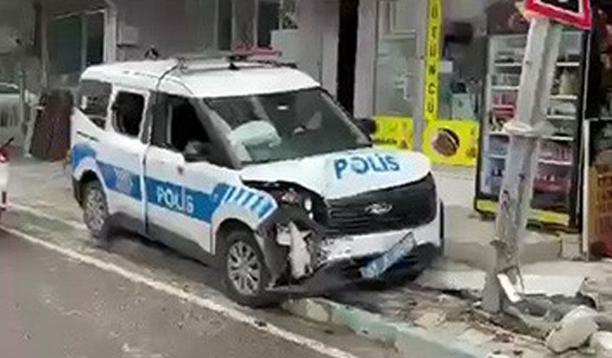 Yaşlı kadını darp edip polise kaza yaptırdı