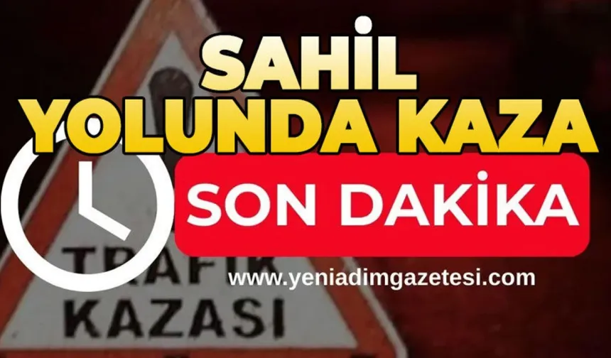 Zonguldak- Kilimli sahil yolunda feci kaza