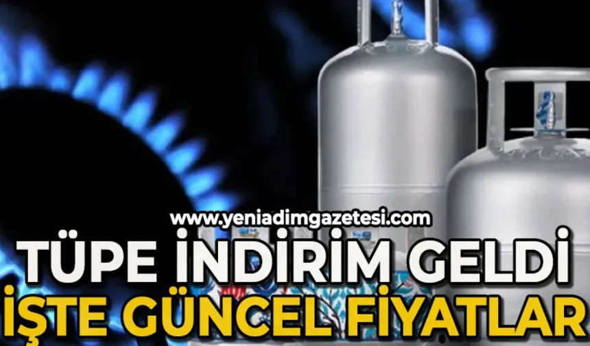 Zonguldak'ta tüpe indirim geldi