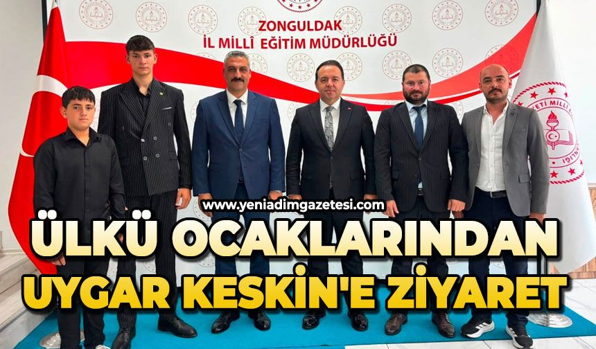 Ülkü Ocakları'ndan Uygar Keskin'e ziyaret