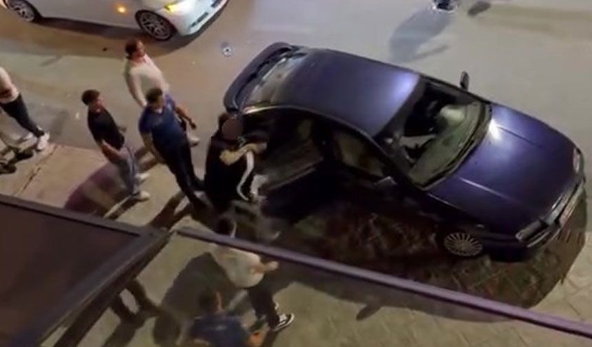 Yumruklar havada uçuştu