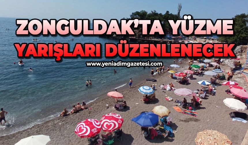 Zonguldak'ta yüzme yarışları düzenlenecek