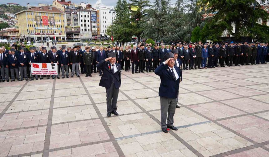 Kastamonu'da Gaziler Günü törenle kutlandı