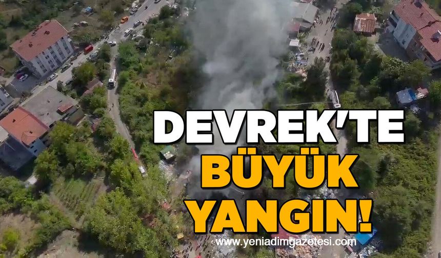 Devrek'te büyük yangın!