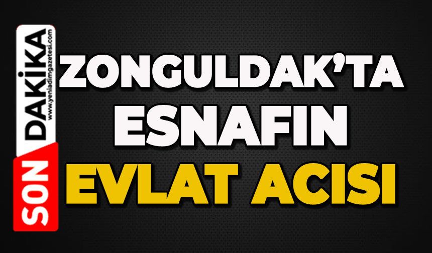 Zonguldak'ta acı ölüm: Esnafın evlat acısı