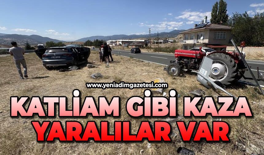 Katliam gibi kazada çok sayıda kişi yaralandı