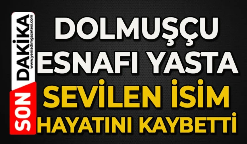 Zonguldak'ta dolmuşçu esnafının acı kaybı