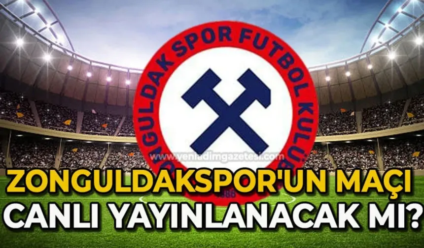 Küçükçekmece Sinopspor-Zonguldakspor Canlı yayınlanacakmı?