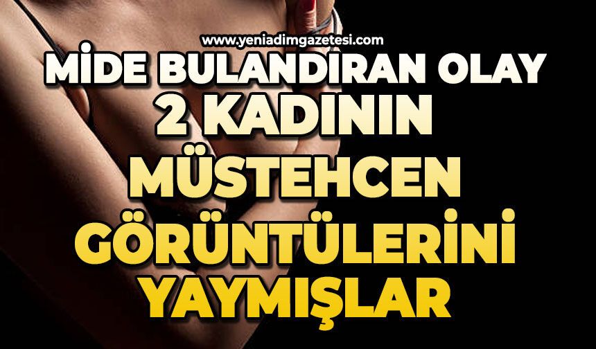 Mide bulandıran olay: Küçük kızların görüntülerini yaydılar