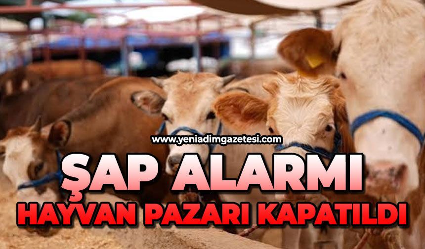 Şap alarmı: Hayvan pazarları kapatıldı