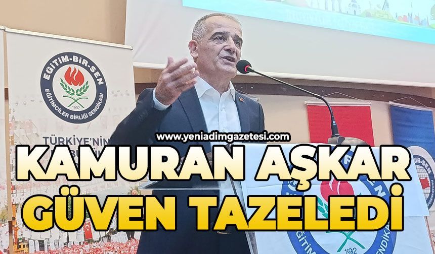 Kamuran Aşkar güven tazeledi