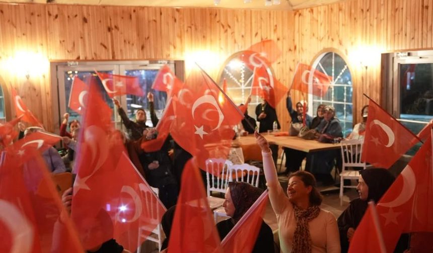 Kadınlar 29 Ekim'i fasıl ile kutladı