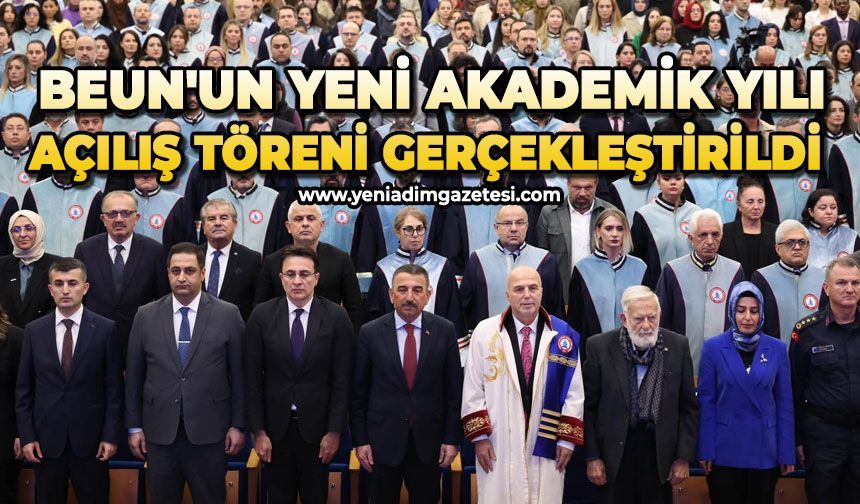 BEUN'un yeni akademik yılı açılış töreni gerçekleştirildi