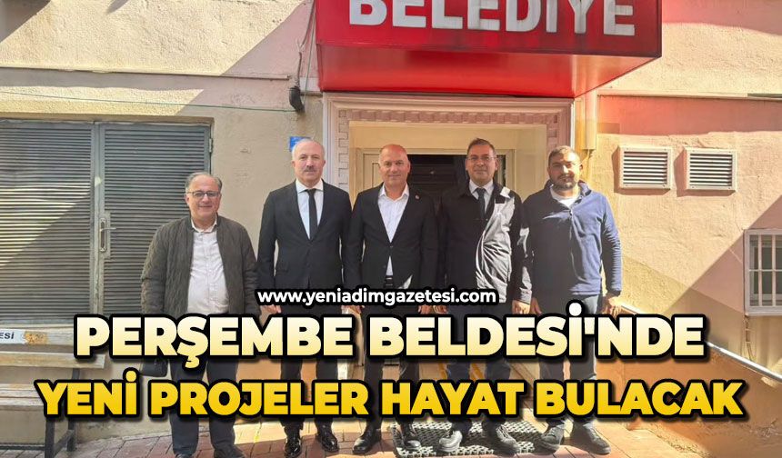 Perşembe Beldesi'nde yeni projeler hayat bulacak