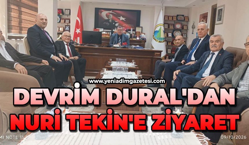 Devrim Dural'dan Nuri Tekin'e ziyaret