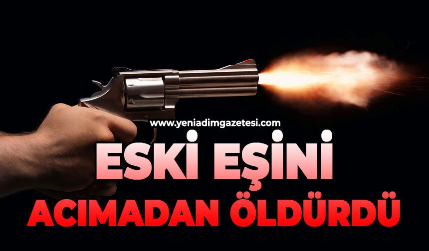 Eski eşini acımadan öldürdü