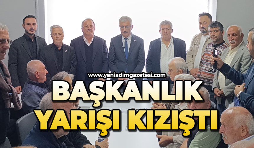 Başkanlık yarışı kızıştı