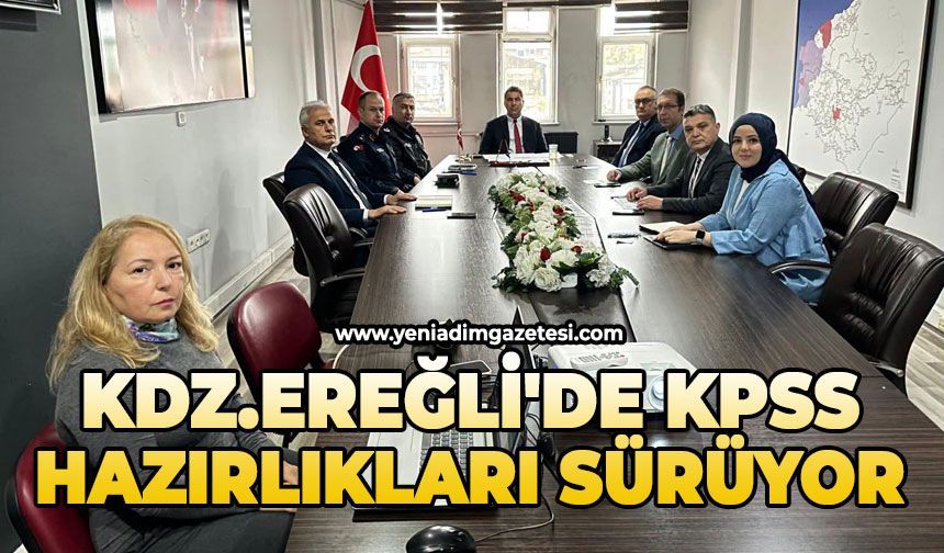 Kdz.Ereğli'de KPSS hazırlıkları sürüyor