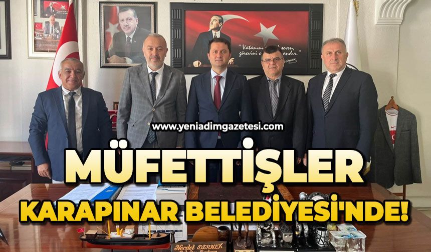 Müfettişler Karapınar Belediyesi'nde!