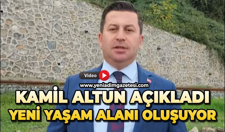 Kamil Altun açıkladı: Kilimli'de yeni yaşam alanı oluşuyor
