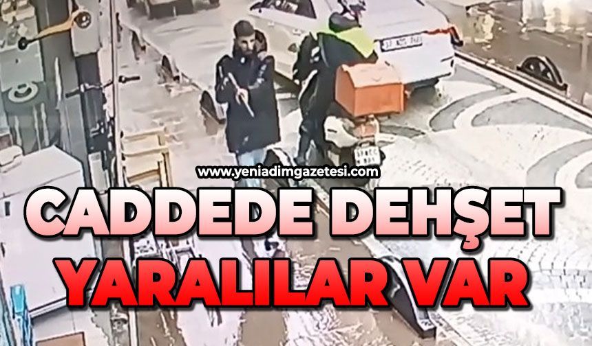 Şehrin en işlek caddesinde tüfekle rastgele ateş açtı, 4 kişi yaralandı