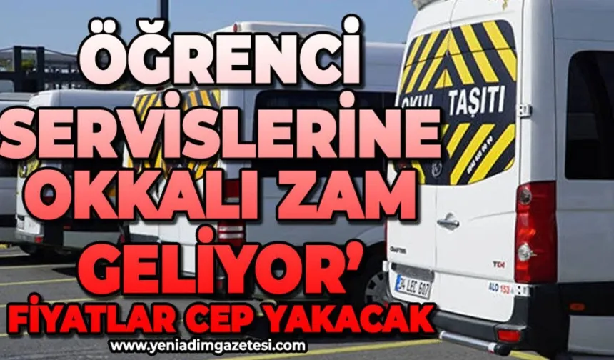 Zonguldak'ta servis ücretlerine zam geliyor