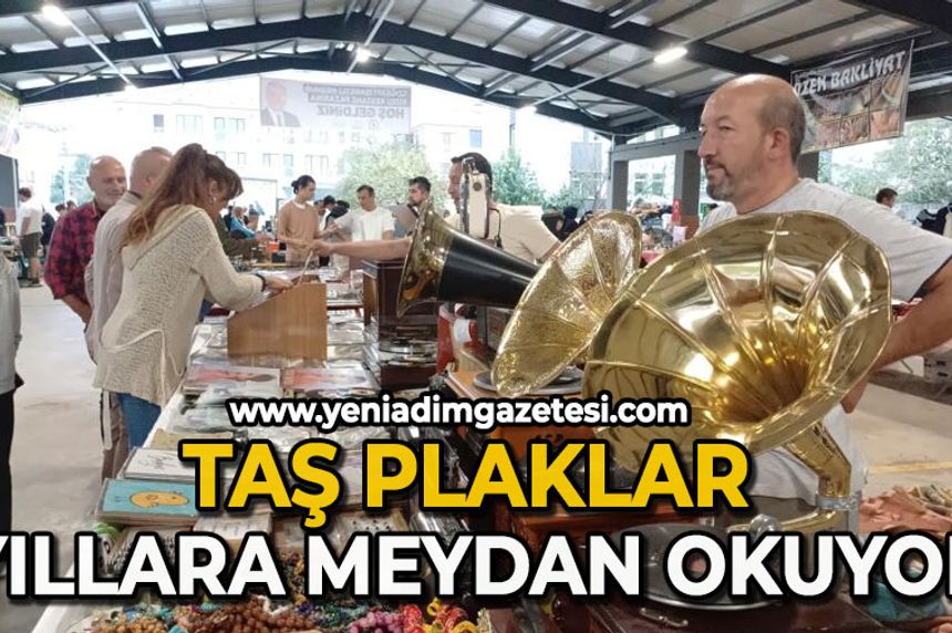 Taş plaklar teknolojiye meydan okuyor