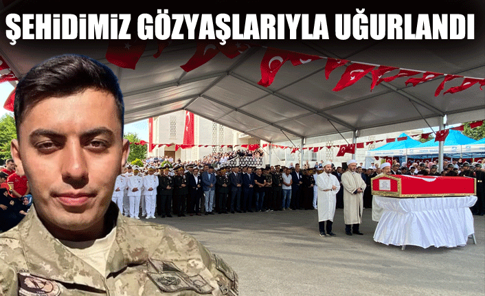 Pençe-Kilit şehidi Uzman Çavuş Kadir Kemik Pendik’te son yolculuğuna uğurlandı