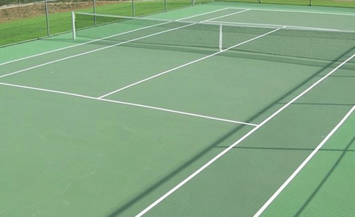 Şev tahkimi, ikmal inşaatı ve tenis kortu inşaatı yaptırılacak