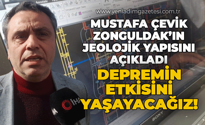 İnşaat Mühendisi Mustafa Çevik Zonguldak'ın jeolojik yapısını açıkladı: "Depremin etkisini yaşayacağız!"