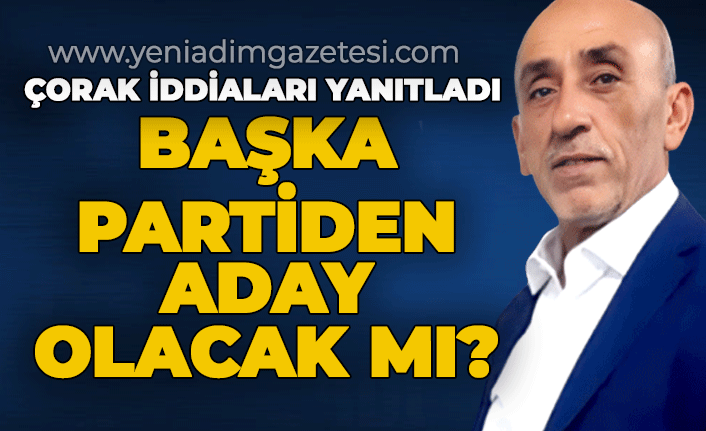 Metin Çorak iddialara sert tepki gösterdi: Başka partiden aday olacak mı?