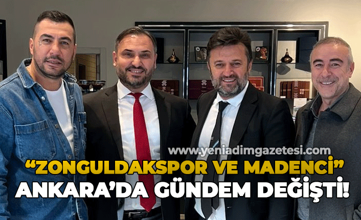 Ankara'da gündem değişti: "Zonguldakspor ve Madenci"