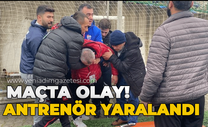 Kavgada yaralandı: Antrenör hastanelik oldu!