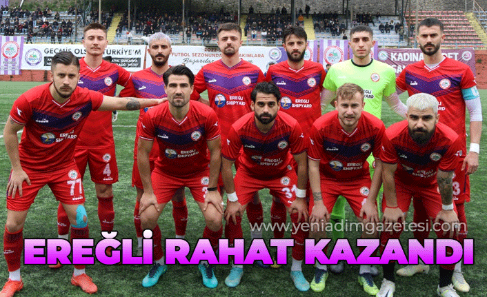 Kdz. Ereğli Belediyespor rahat kazandı