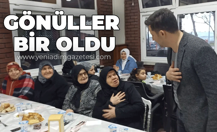 Kilimli'de gönüller bir oldu