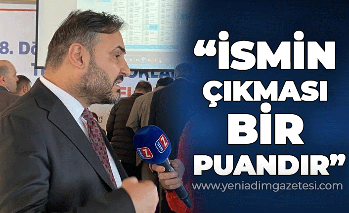 Nejdet Tıskaoğlu: "İsmin çıkması bir puandır"