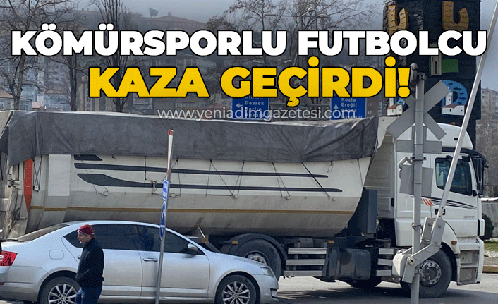 Zonguldak Kömürsporlu futbolcu kaza geçirdi!