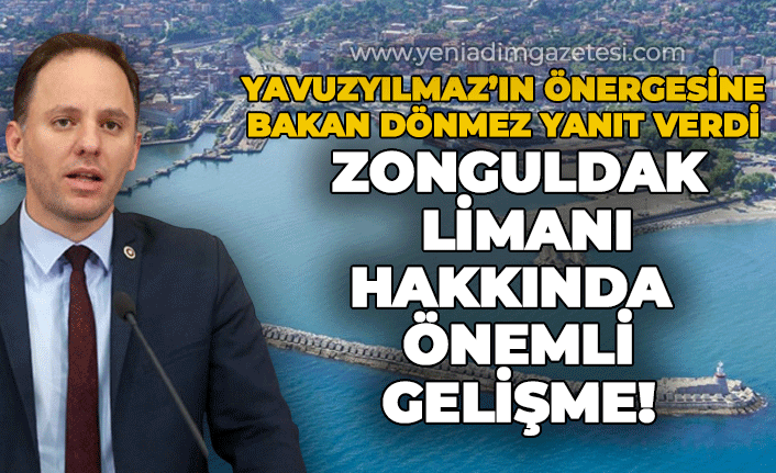 Zonguldak Limanı hakkında önemli gelişme
