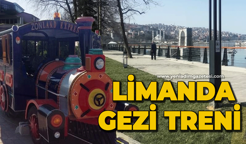 Zonguldak Limanı'nda gezi treni