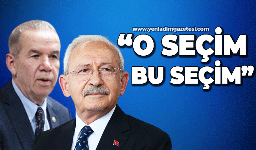 Gemici'den Kılıçdaroğlu'na seçim değerlendirmesi: "O seçim bu seçim"
