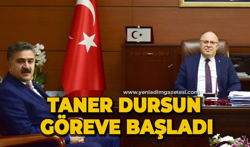 Taner Dursun görevine başladı