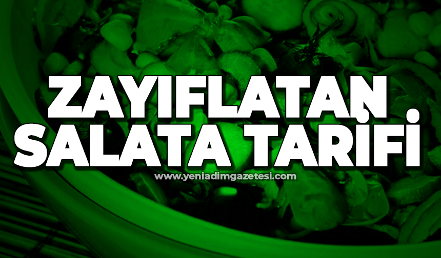 Zayıflatan salata tarifi