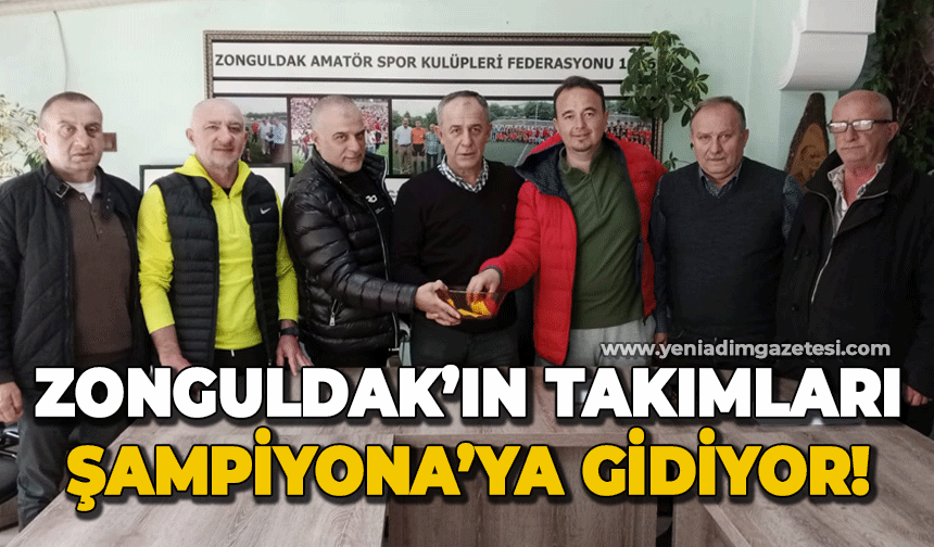 Zonguldak'ın takımları şampiyonaya gidiyor